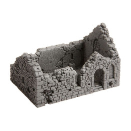 Ruina kaplnky 10,5 x 6,7 cm x 6,7 cm NO58611