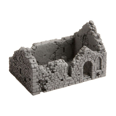 Ruina kaplnky 10,5 x 6,7 cm x 6,7 cm NO58611