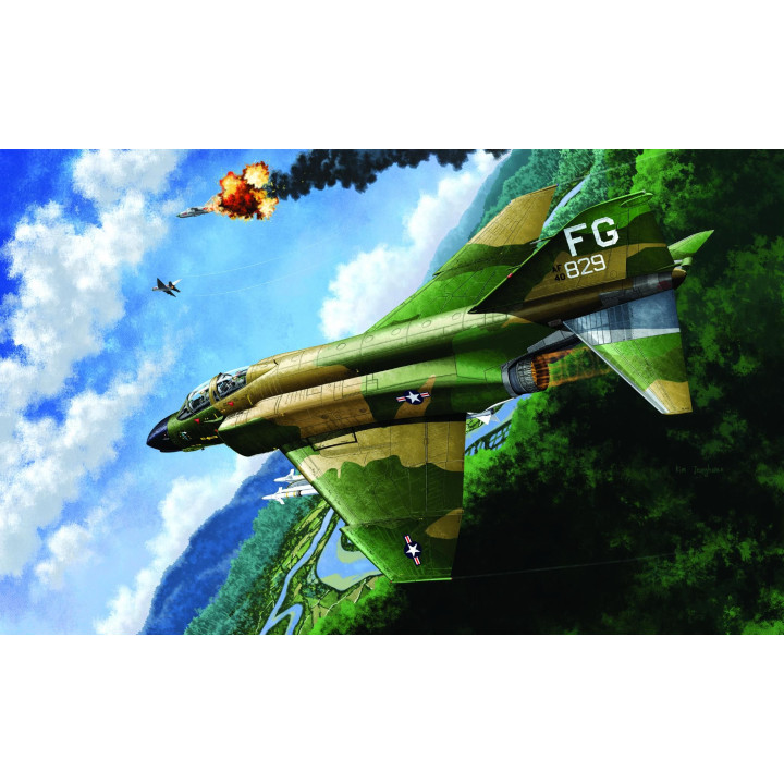 Model Kit letadlo 12294 - USAF F-4C "VIETNAMESE WAR" (1:48)