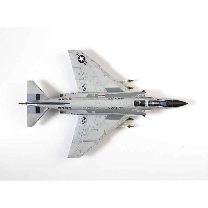 Model Kit letadlo 12315 - USMC F-4B/N VMFA-531 "GRAY GHOSTS" (1:48)