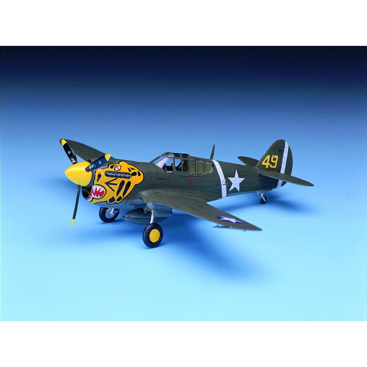 Model Kit letadlo 12468 - P-40E (1:72)