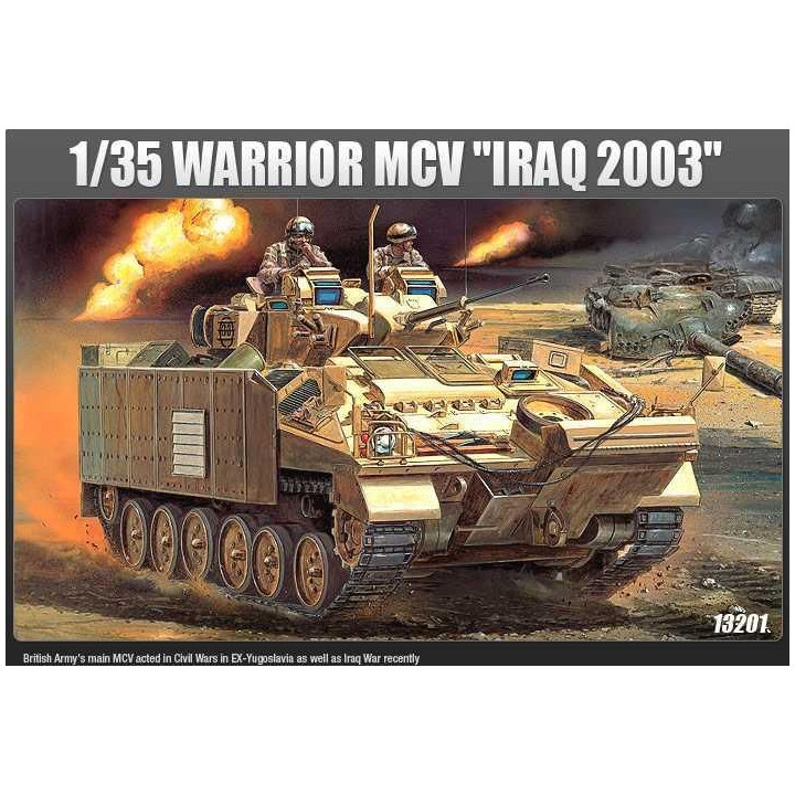 Model Kit military 13201 - WARRIOR MCV "IRAQ 2003" (1:35)