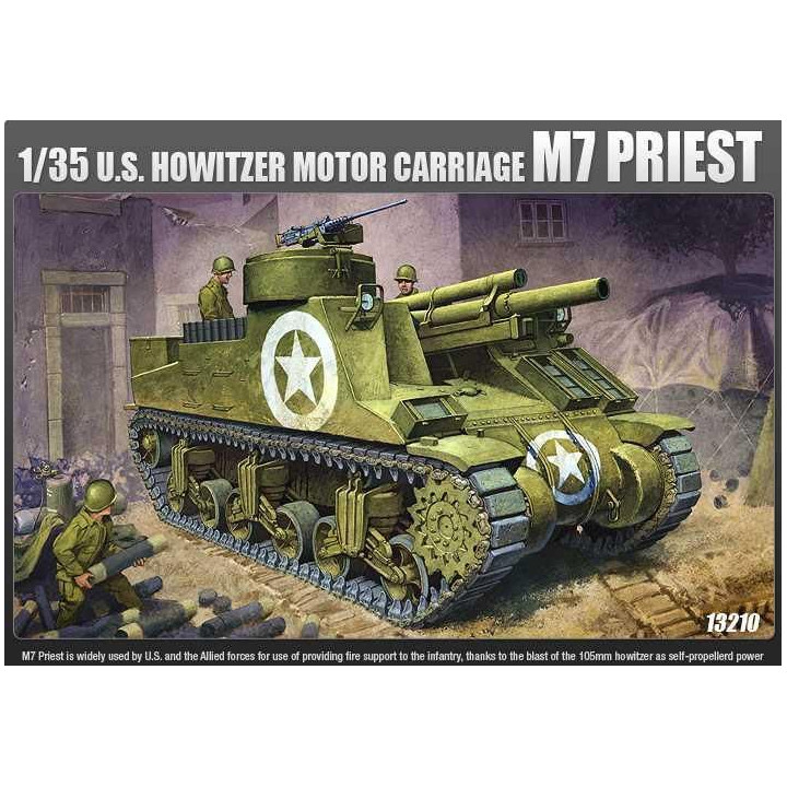 Model Kit military 13210 - M7 PRIEST (1:35)