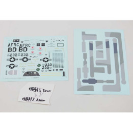 E-flite samolepky: A-10 Thunderbolt II 64mm EDF