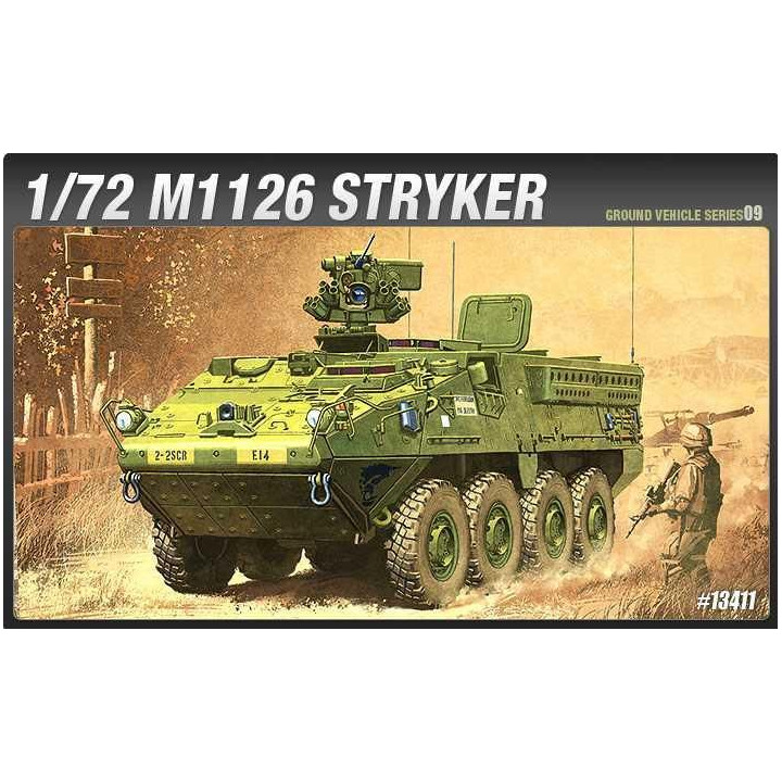 Model Kit military 13411 - M1126 STRYKER (1:72)