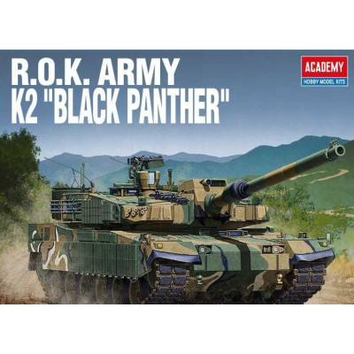 Model Kit tank 13511 - ROK ARMY K2 BLACK PANTHER (1:35)