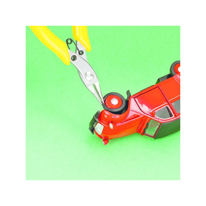 Modelcraft nerezové kleště kulaté přímé