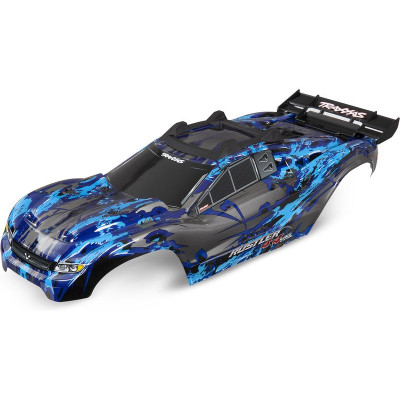 Traxxas karosérie Rustler 4x4 stříbrná