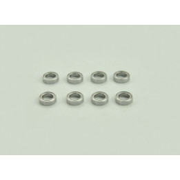 Kuličkové ložiska 5x9x3mm, 8 ks.