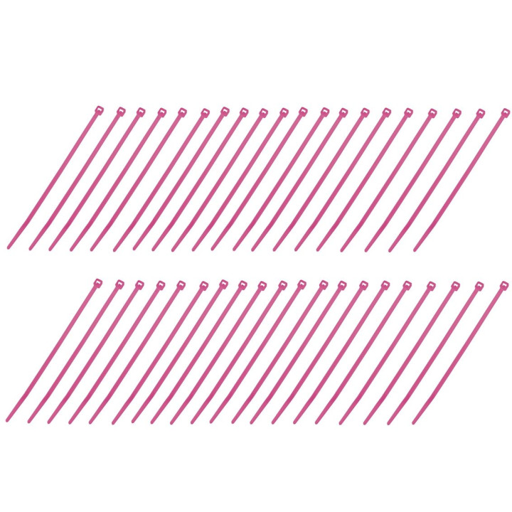 Stahovací pásek purpurový (40 ks)