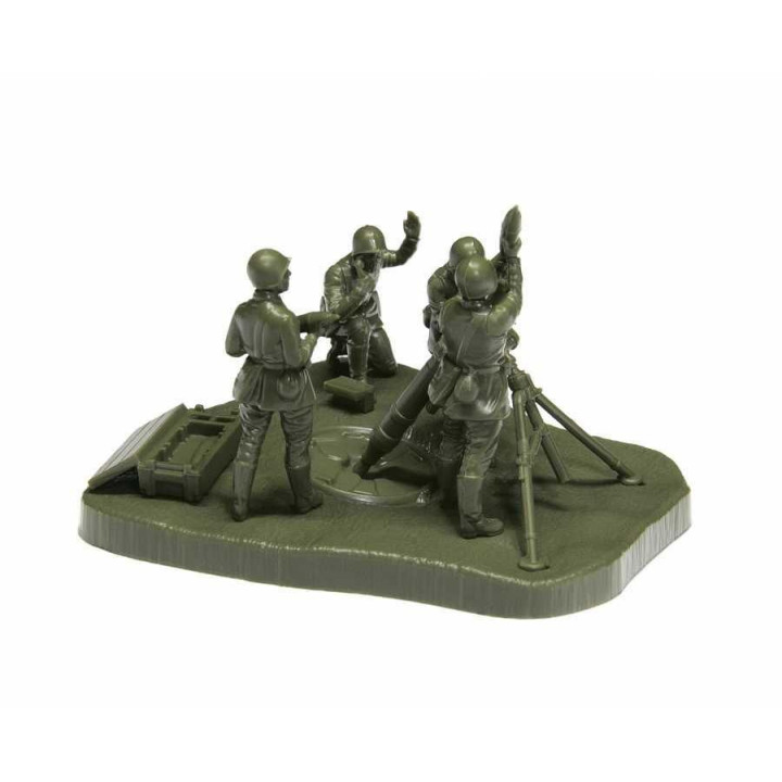 Wargames (WWII) figurky 6147 - Soviet 120mm Mortar w/Crew (1:72)