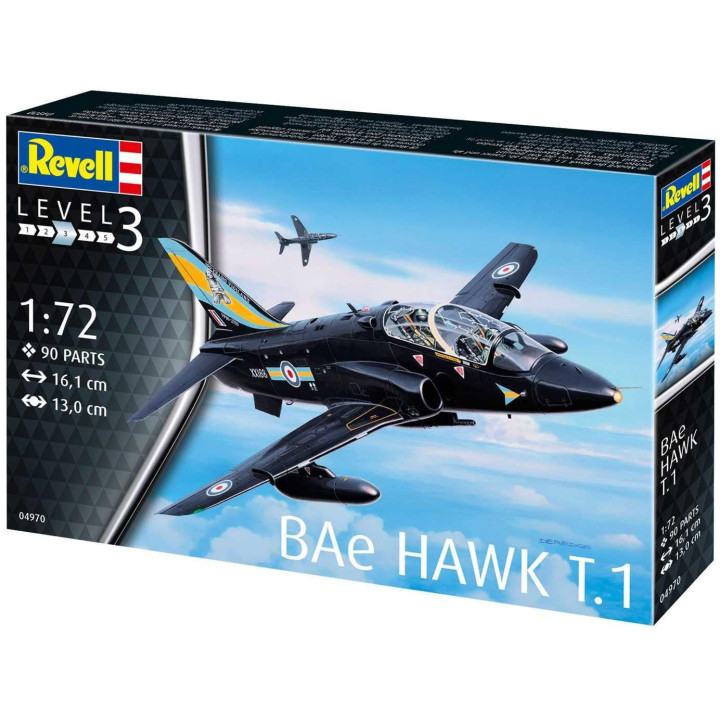 Plastic ModelKit letadlo 04970 - BAe Hawk T.1 (1:72)