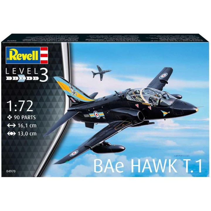 Plastic ModelKit letadlo 04970 - BAe Hawk T.1 (1:72)