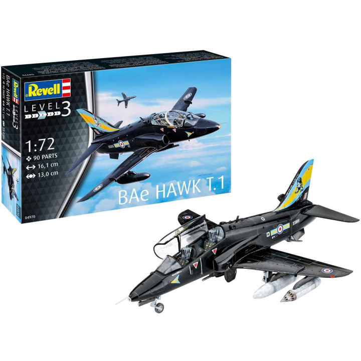 Plastic ModelKit letadlo 04970 - BAe Hawk T.1 (1:72)