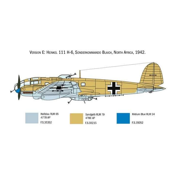 Model Kit letadlo 1436 - HEINKEL HE111H (1:72)