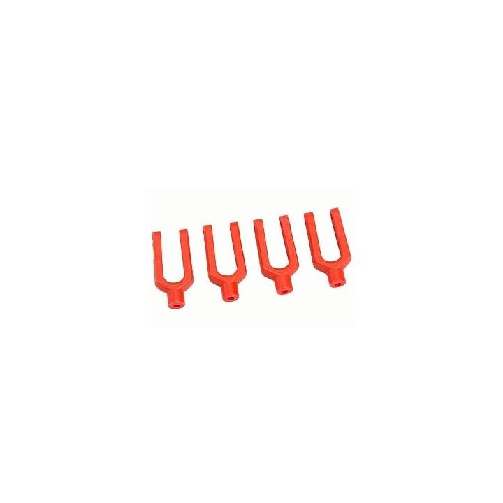 Spodní plastové upevnění tlumičů , 4 ks.
