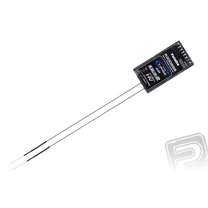 Futaba 10J, přijímač R3008SB (mode 1)