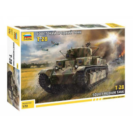 Model Kit tank 5064 - T-28 Soviet Tank (1:72)