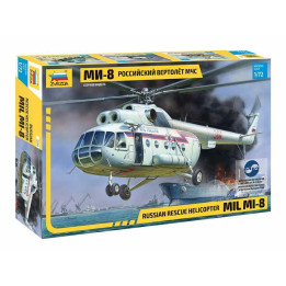 Model Kit vrtulník 7254 - MIL Mi-8 Rescue Helicopter (1:72)