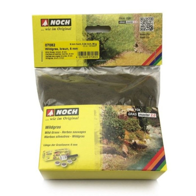 Tráva, hnedá 6 mm - lúka, 50g  NO07082