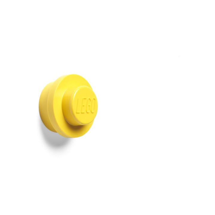 LEGO věšák na zeď (3 ks) - bílá, černá, šedá