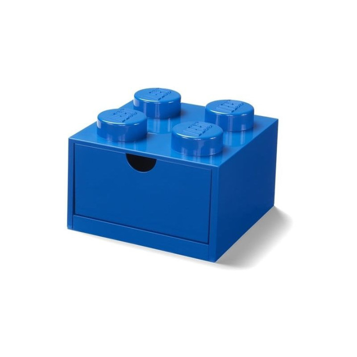 LEGO stolní box 4 se zásuvkou bílý