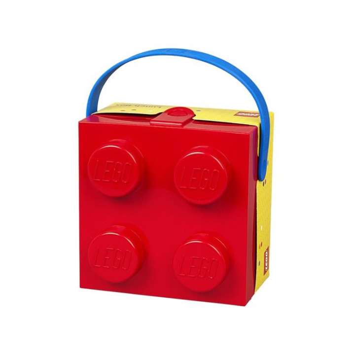 LEGO box s rukojetí 166x165x117mm - modrý