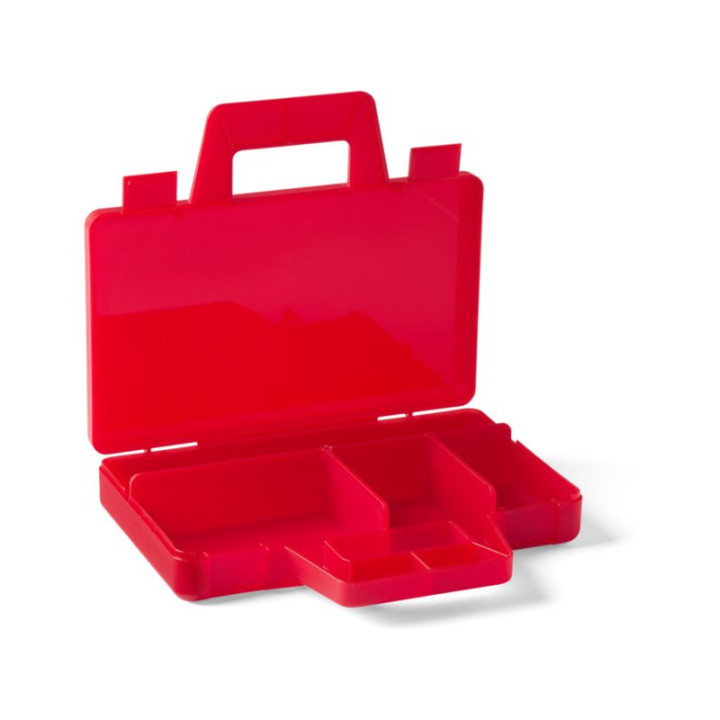 LEGO To Go úložný box s přihrádkami - modrá