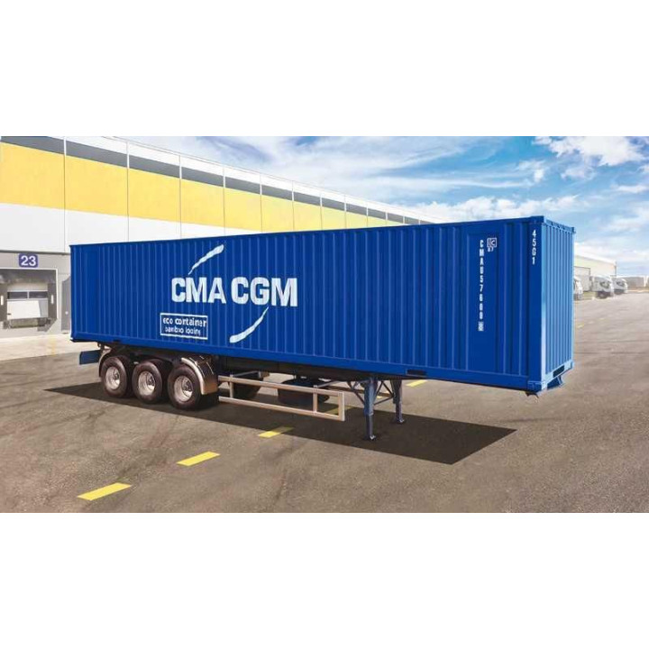 Model Kit truck 3951 - 40’ Container Trailer (1:24)