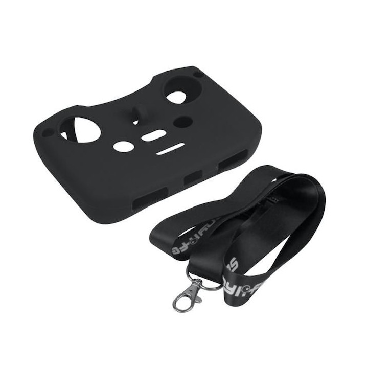 MAVIC AIR 2 - Silikonová ochrana vysílače + popruh vysílače (Black)