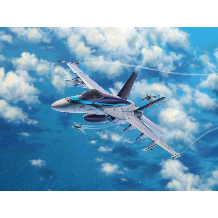 Plastic ModelKit letadlo 03864 - F/A-18E Super Hornet "Top Gun" (1:48)