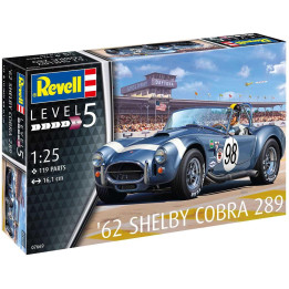 Plastic ModelKit auto 07669 - '62 Shelby Cobra 289 (1:25)