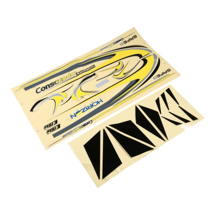 E-flite samolepky: Conscendo Evolution
