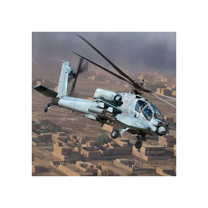 Model Kit vrtulník 12129 - AH-64A ANG "South Carolina" (1:35)