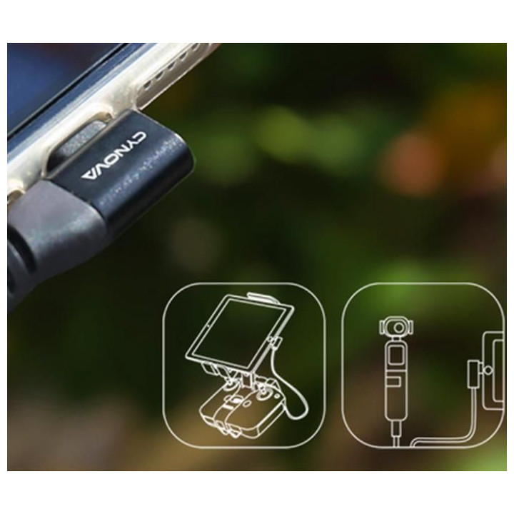 MAVIC AIR 2 - CYNOVA Adapter Cable for Mavic Air 2 (Type-C to Lighting)