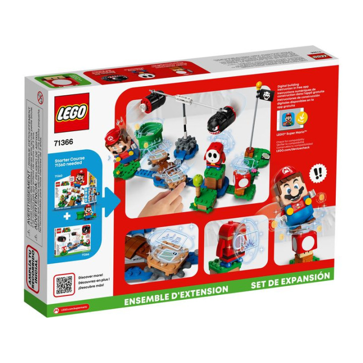 LEGO Super Mario - Palba Boomer Billa – rozšiřující set