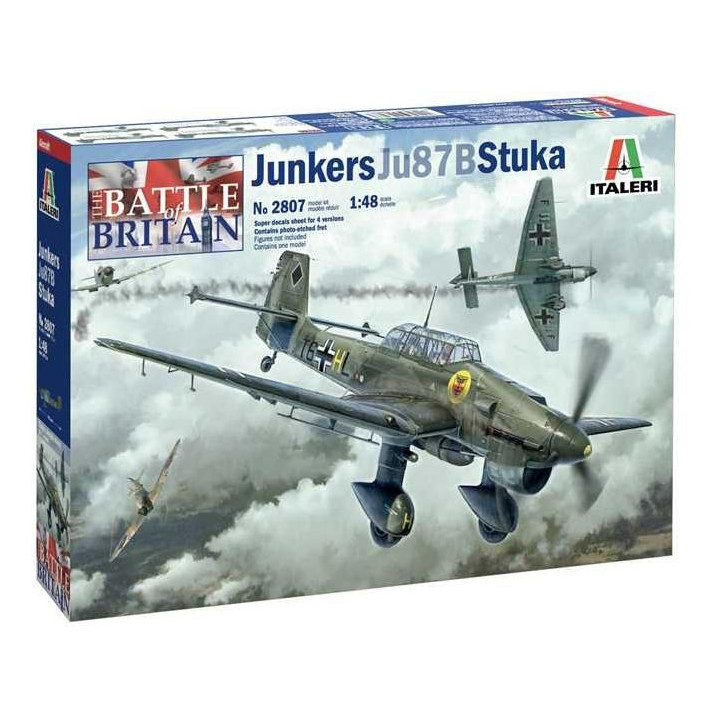 Model Kit letadlo 2807 - Ju-87B Stuka - Battle of Britain 80th Anniversary (1:48)