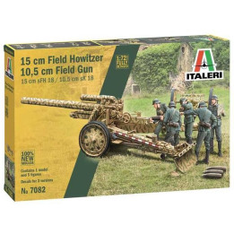 Model Kit military 7082 - 15 cm Field Howitzer / 10,5 cm Field Gun (1:72)