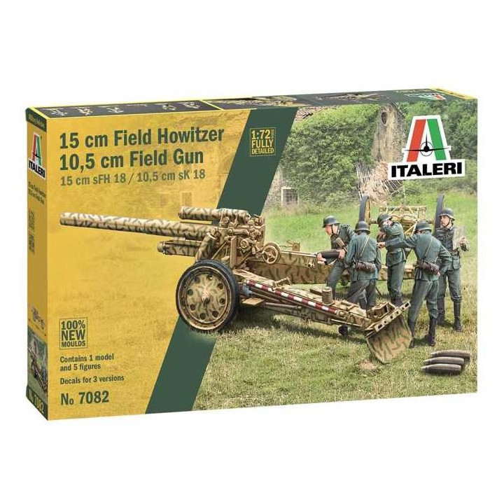 Model Kit military 7082 - 15 cm Field Howitzer / 10,5 cm Field Gun (1:72)