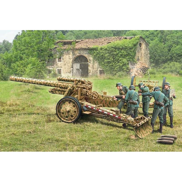 Model Kit military 7082 - 15 cm Field Howitzer / 10,5 cm Field Gun (1:72)