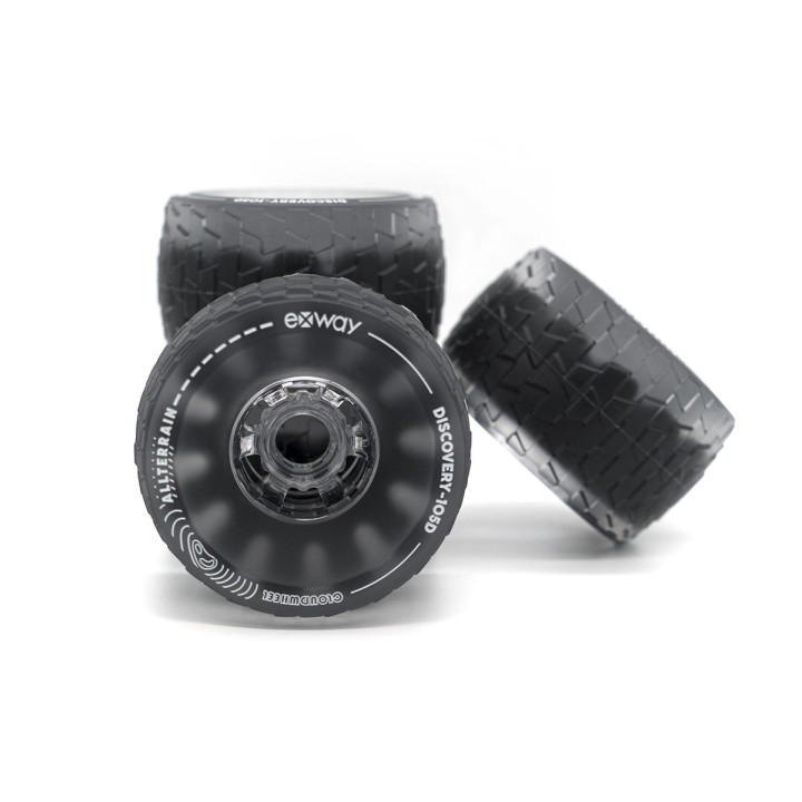 Exway X1 Cloud Wheel 105mm (černá, 4ks)