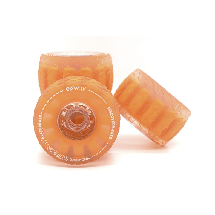 Exway X1 Cloud Wheel 105mm (oranžová, 4ks)