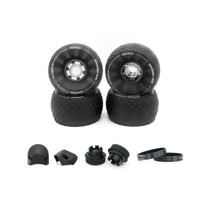 Exway X1 Cloud Wheel 105mm Combo (černá)