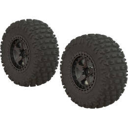 Arrma kolo 2.2/3.0" SC Gun Metal, pneu dBoots Fortress (2)