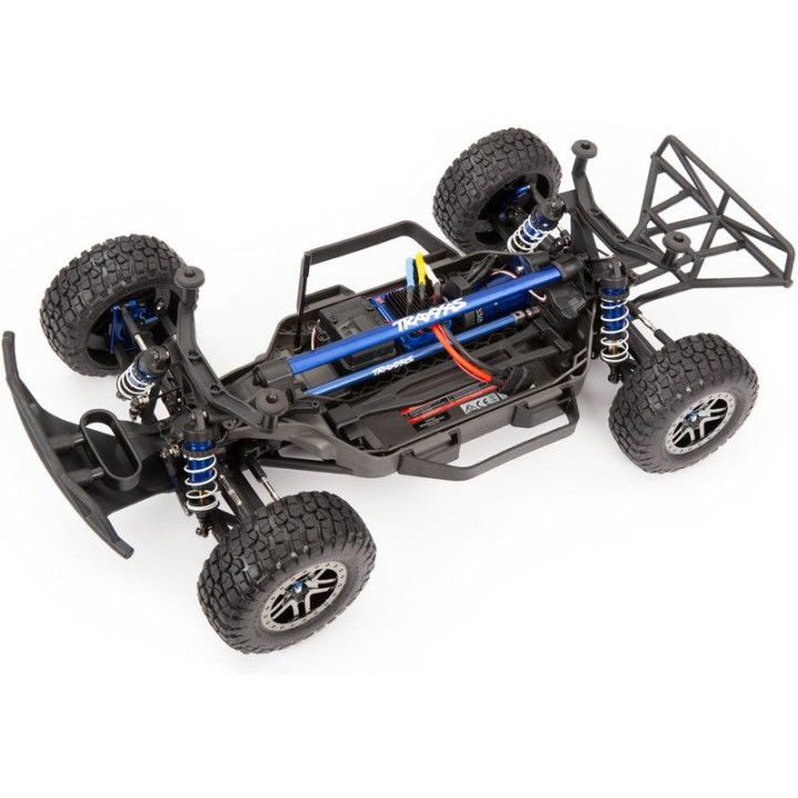 Traxxas výztuha šasi oranžová (sada)