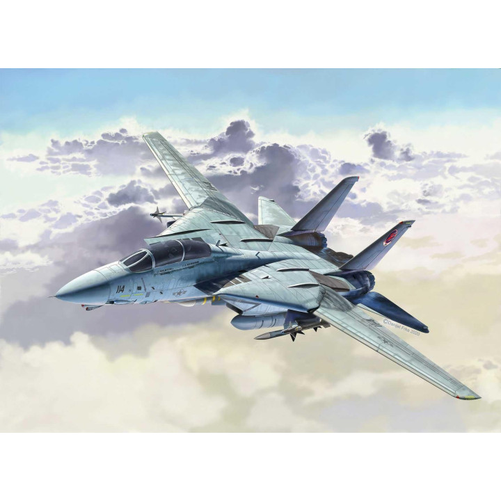 Plastic ModelKit letadlo 03865 - Maverick's F-14A Tomcat ‘Top Gun’  (1:48)