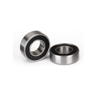 Traxxas ložisko 6x12x4mm s černým gumovým krytem (2)