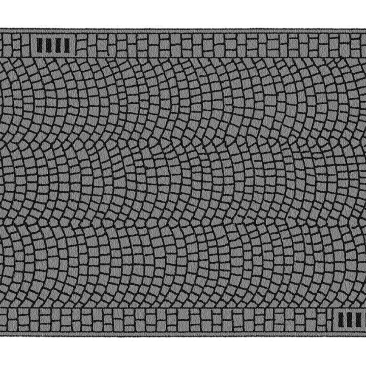 Dláždená cesta 6,6cm x 1m NO60722