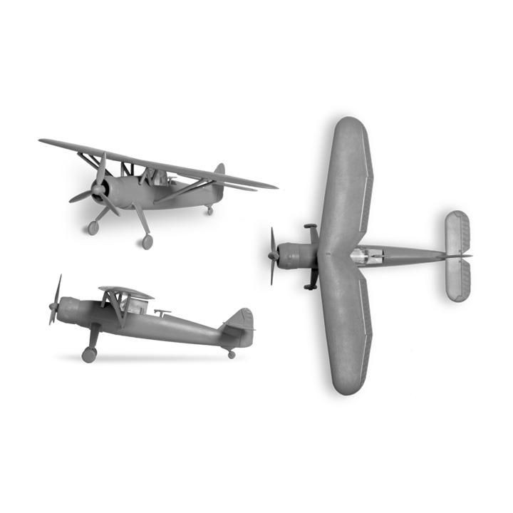 Wargames (WWII) letadlo 6184 - Henschel HS-126B (1:144)