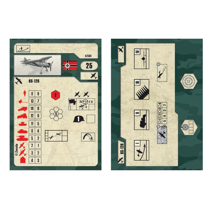 Wargames (WWII) letadlo 6184 - Henschel HS-126B (1:144)